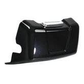 HR3 White Amethyst With Black Licorice Flames Water Pump Cover For Harley Touring Models 14-16